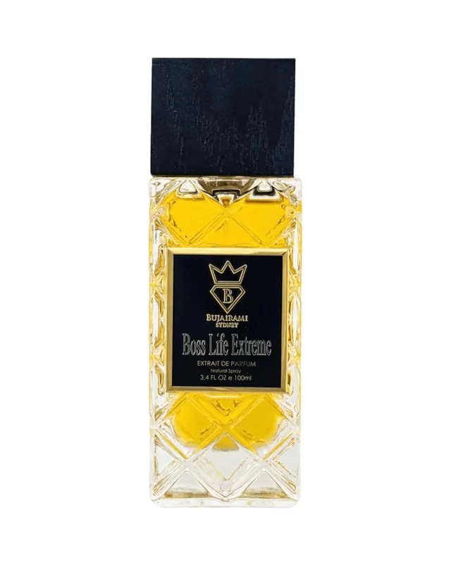 Bottle of Bujairami Boss Life Extreme, Extrait de Parfum, 100 ml